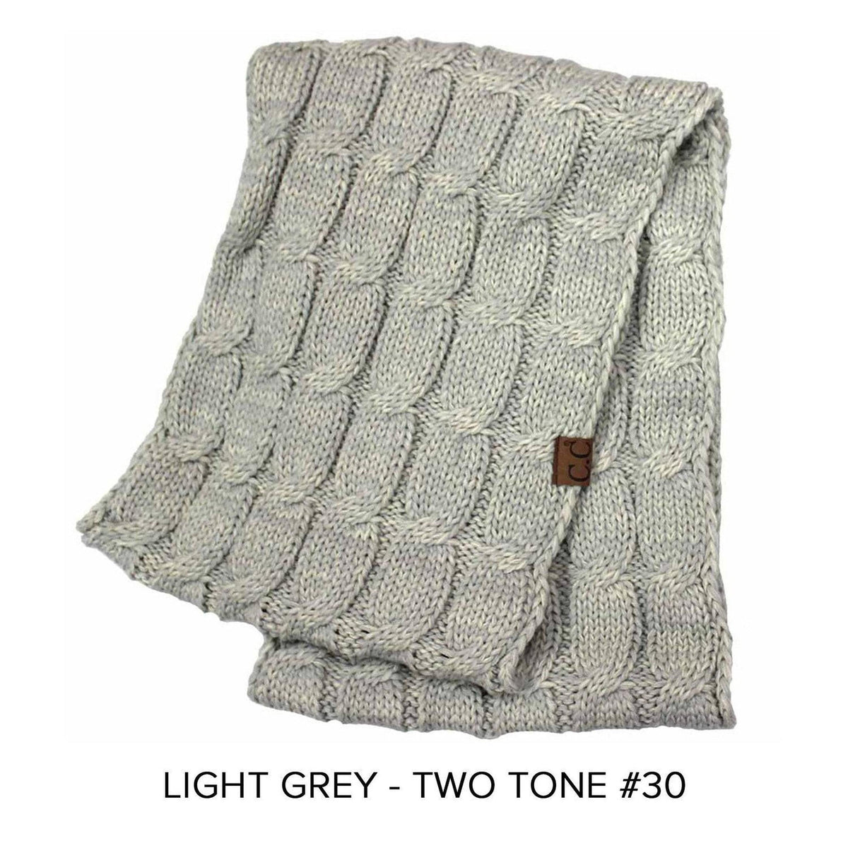 CC Comfy Infinity Scarf | 2 - Tone - Truly Contagious