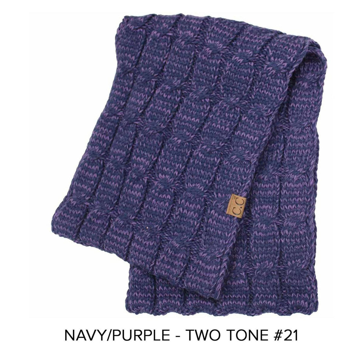 CC Comfy Infinity Scarf | 2 - Tone - Truly Contagious