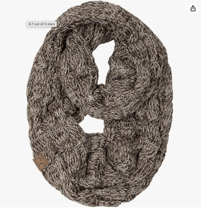 CC Comfy Infinity Scarf | 2 - Tone - Truly Contagious