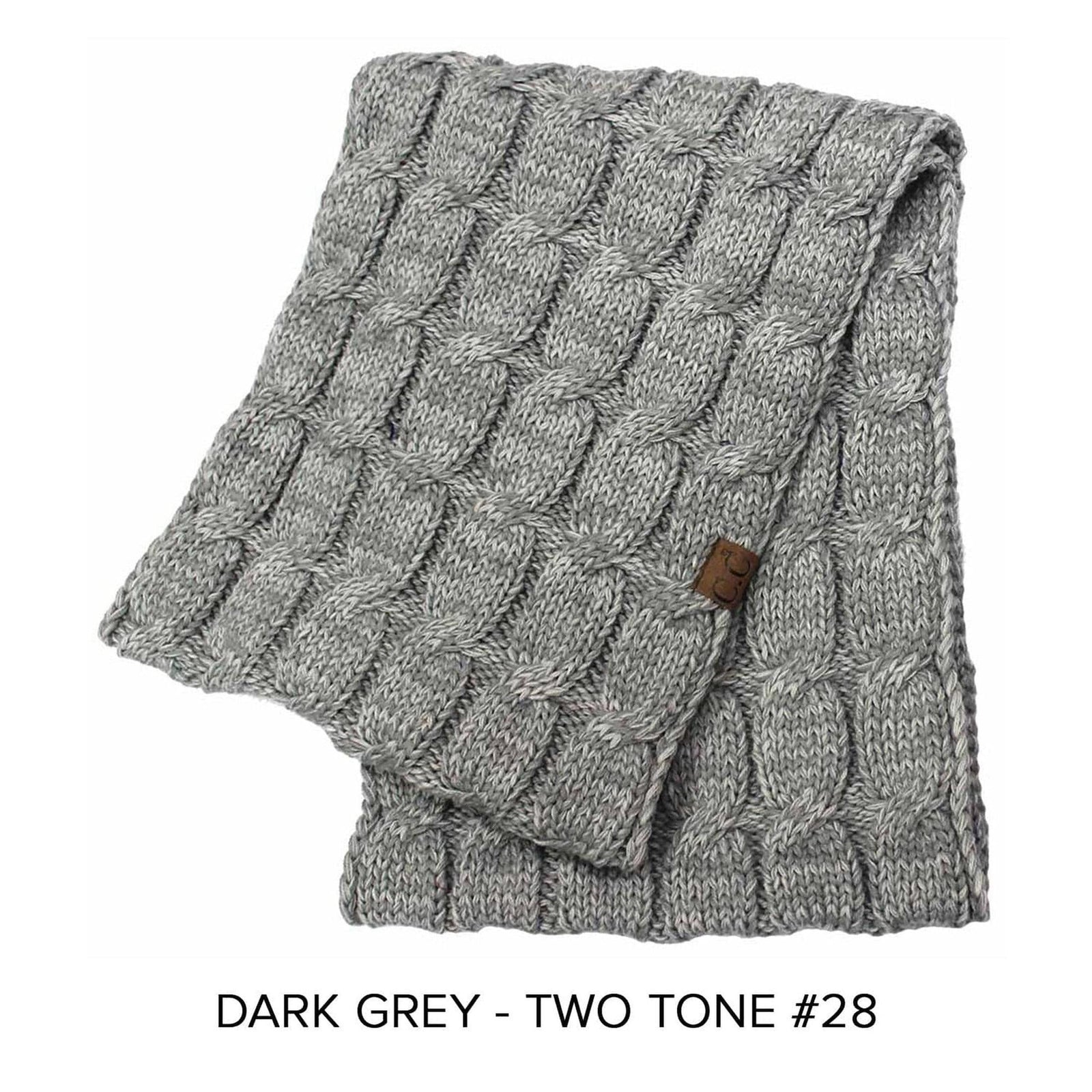 CC Comfy Infinity Scarf | 2 - Tone - Truly Contagious