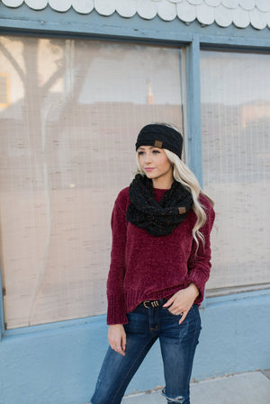 CC Comfy Infinity Scarf | 2 - Tone - Truly Contagious