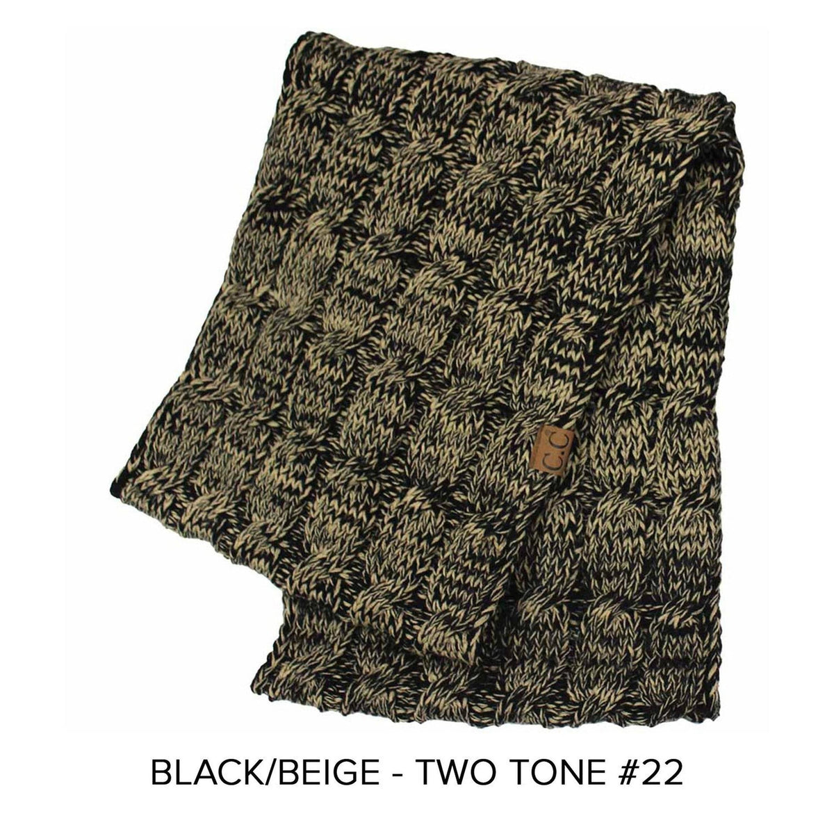 CC Comfy Infinity Scarf | 2 - Tone - Truly Contagious