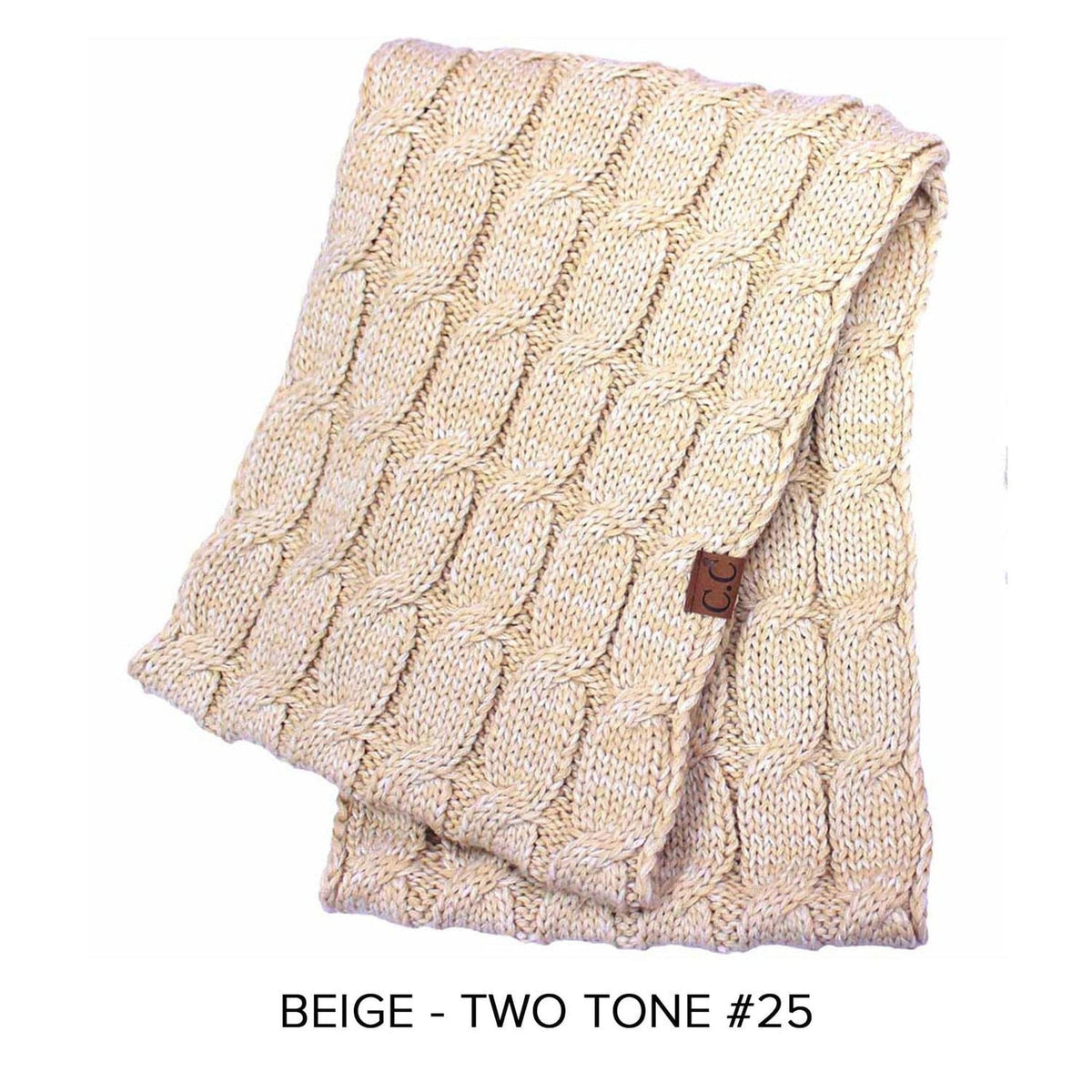 CC Comfy Infinity Scarf | 2 - Tone - Truly Contagious