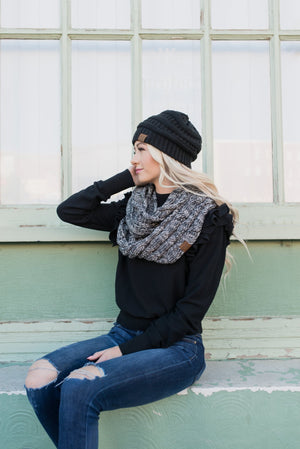 CC Comfy Infinity Scarf | 2 - Tone - Truly Contagious