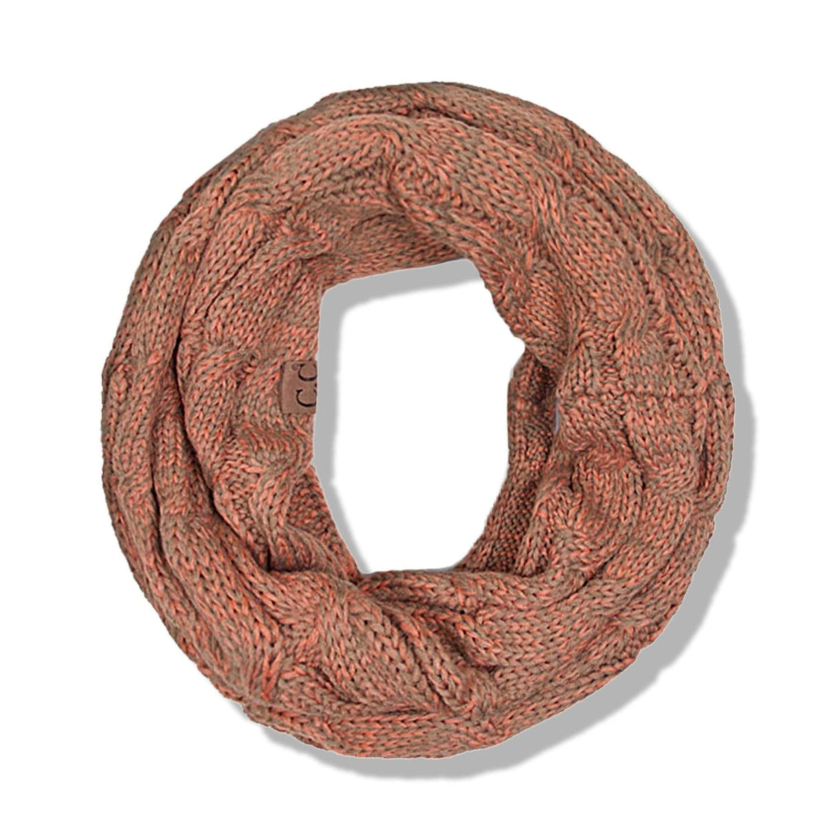 CC Comfy Infinity Scarf | 2 - Tone - Truly Contagious