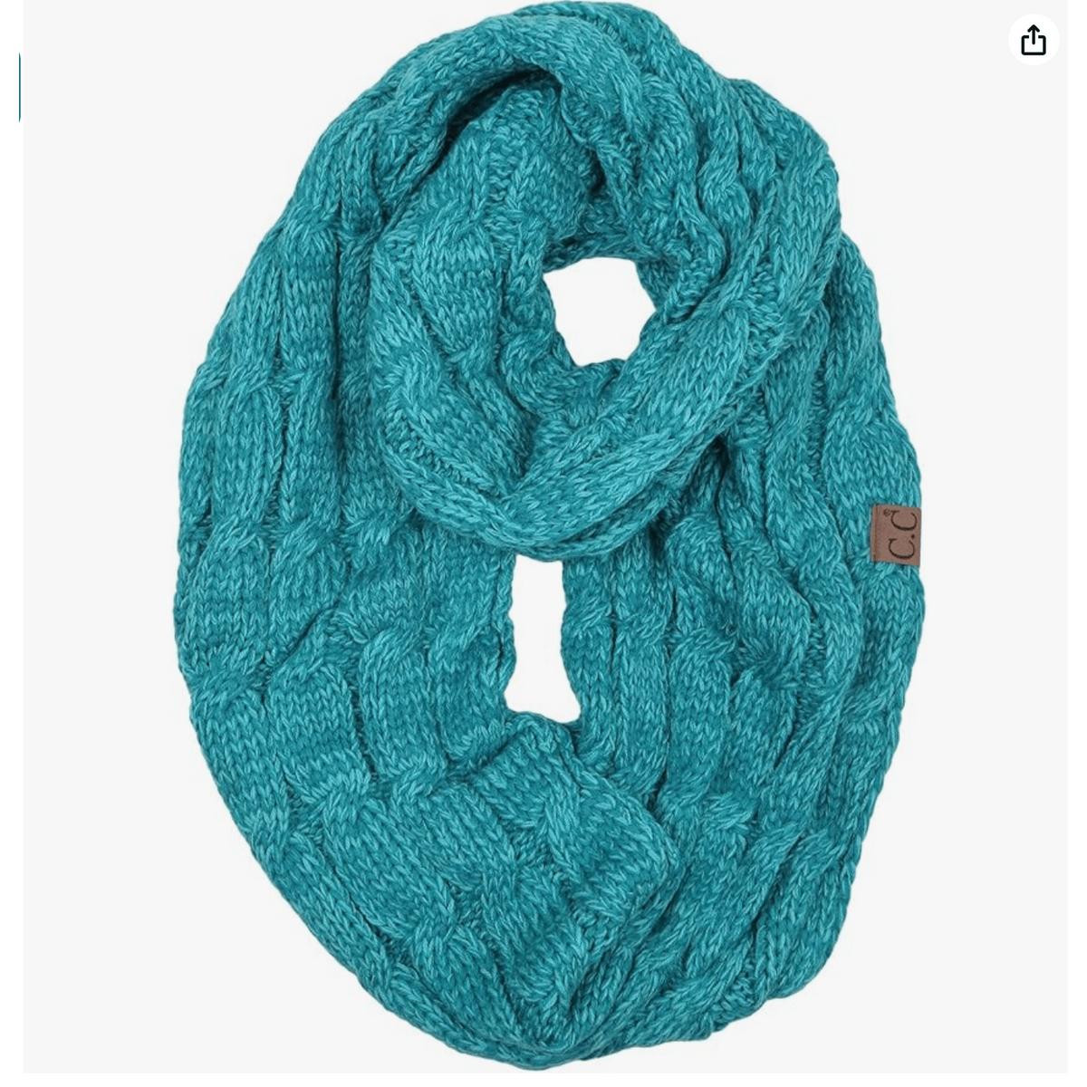 CC Comfy Infinity Scarf | 2 - Tone - Truly Contagious