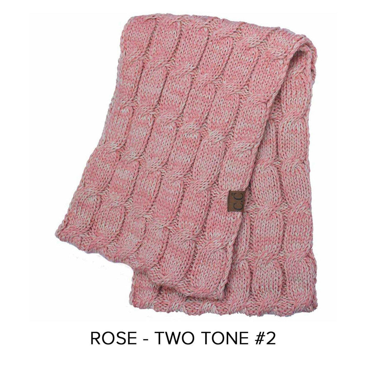 CC Comfy Infinity Scarf | 2 - Tone - Truly Contagious