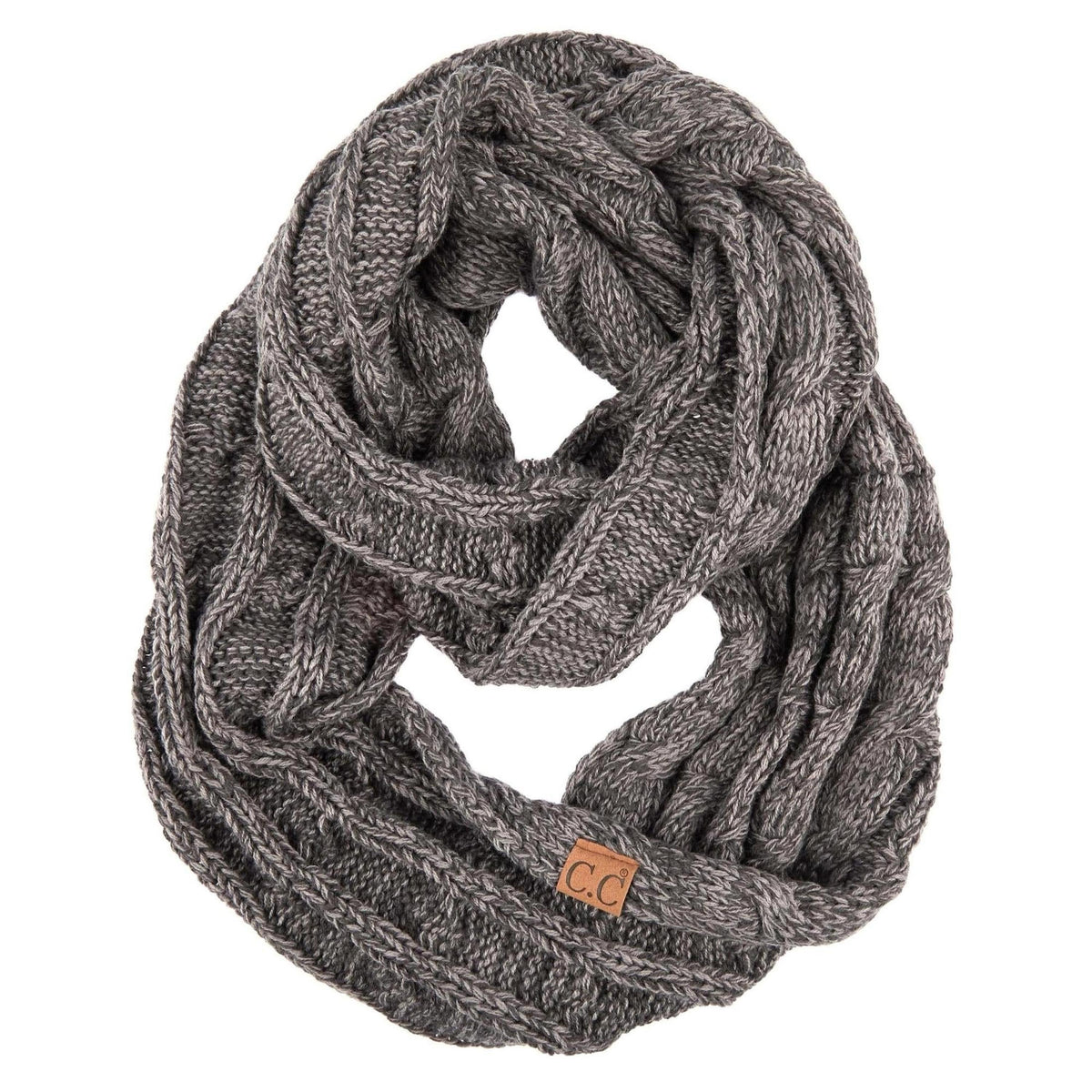 CC Comfy Infinity Scarf | 2 - Tone - Truly Contagious