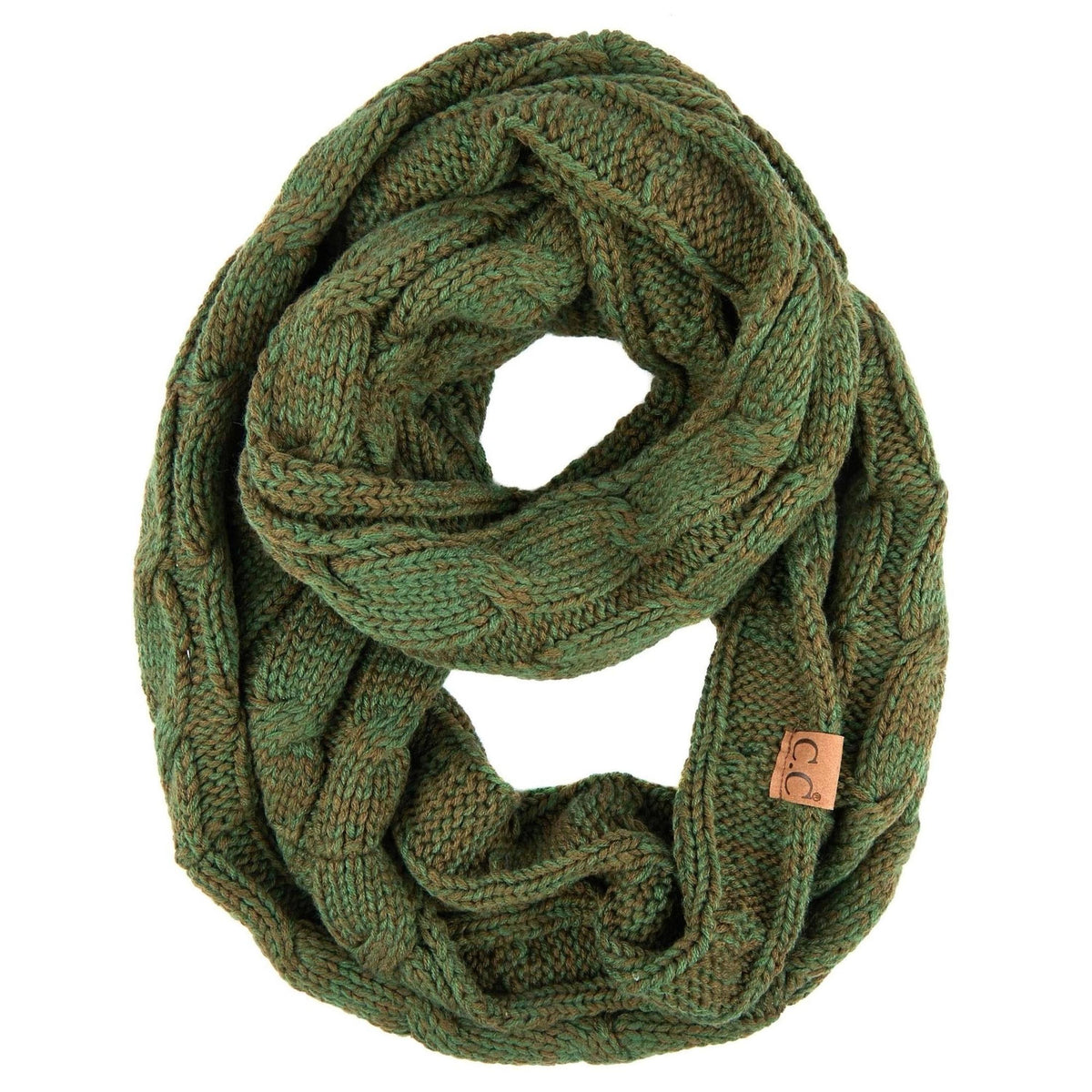 CC Comfy Infinity Scarf | 2 - Tone - Truly Contagious