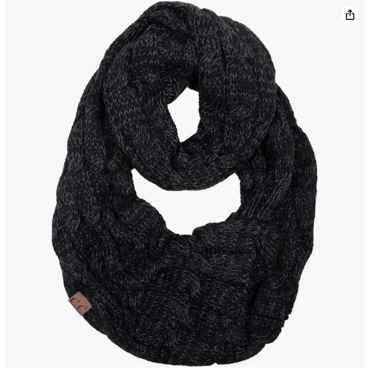 CC Comfy Infinity Scarf | 2 - Tone - Truly Contagious