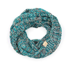 CC Comfy Infinity Scarf | 2 - Tone - Truly Contagious