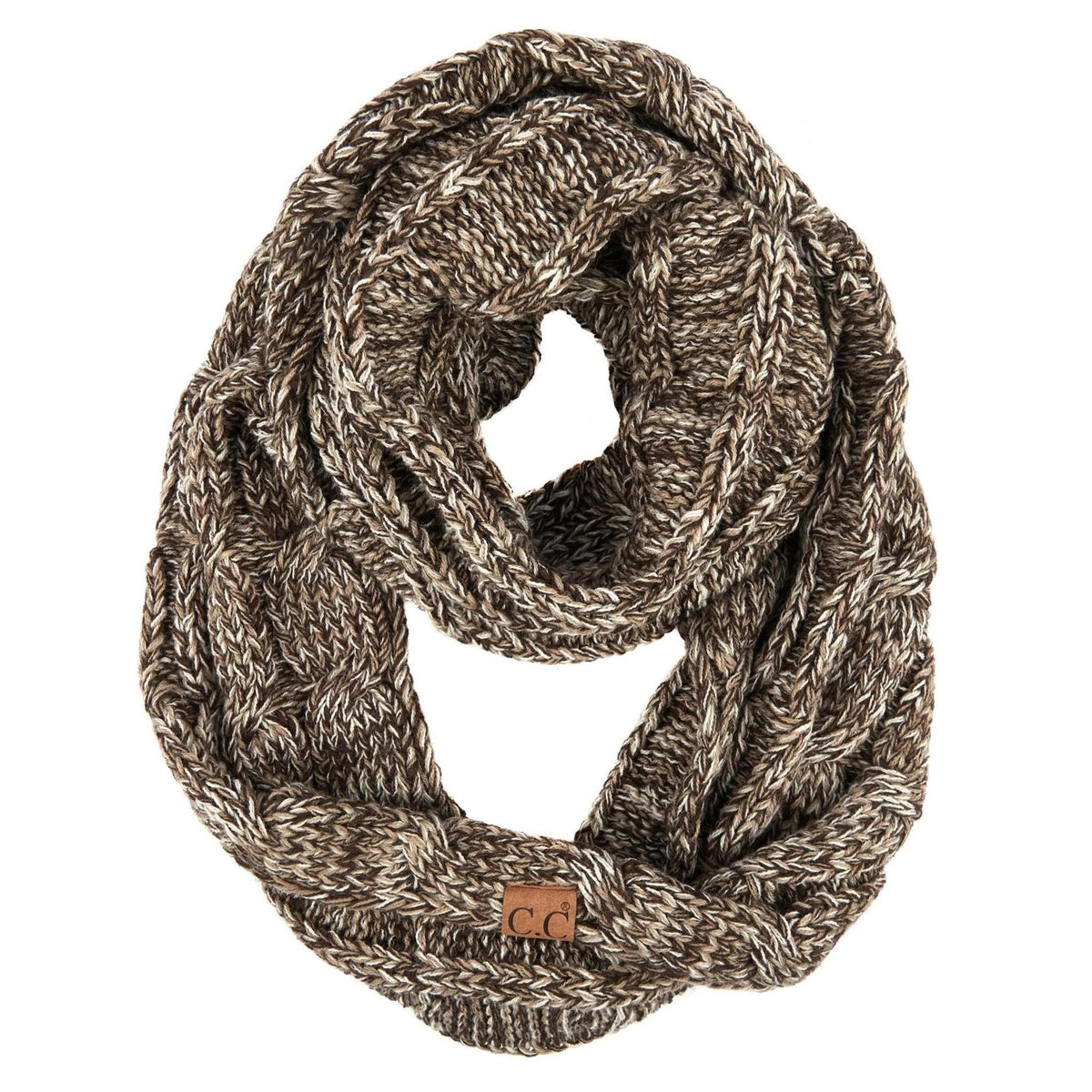 CC Comfy Infinity Scarf | 2 - Tone - Truly Contagious
