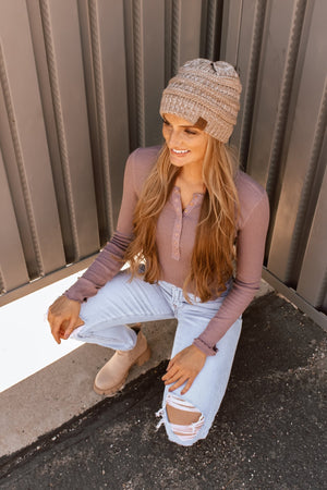 CC Comfy Infinity Scarf | 2 - Tone - Truly Contagious