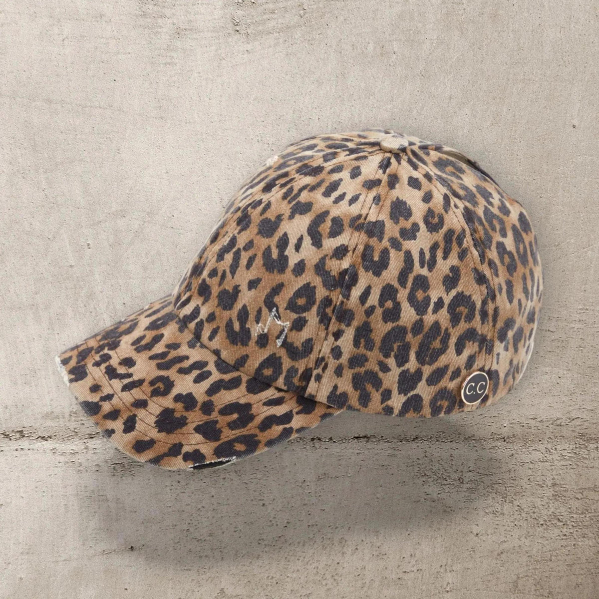 CC Cotton Hats Criss Cross Style Women Cap for Ponytails - Mask Glasses Compatible - Truly Contagious