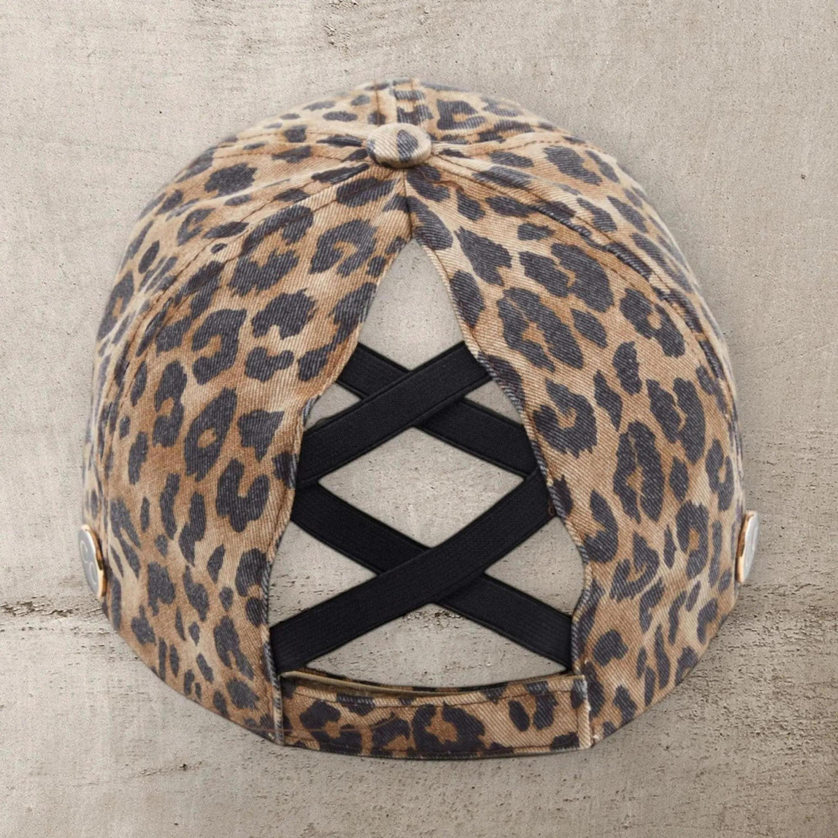 CC Cotton Hats Criss Cross Style Women Cap for Ponytails - Mask Glasses Compatible - Truly Contagious