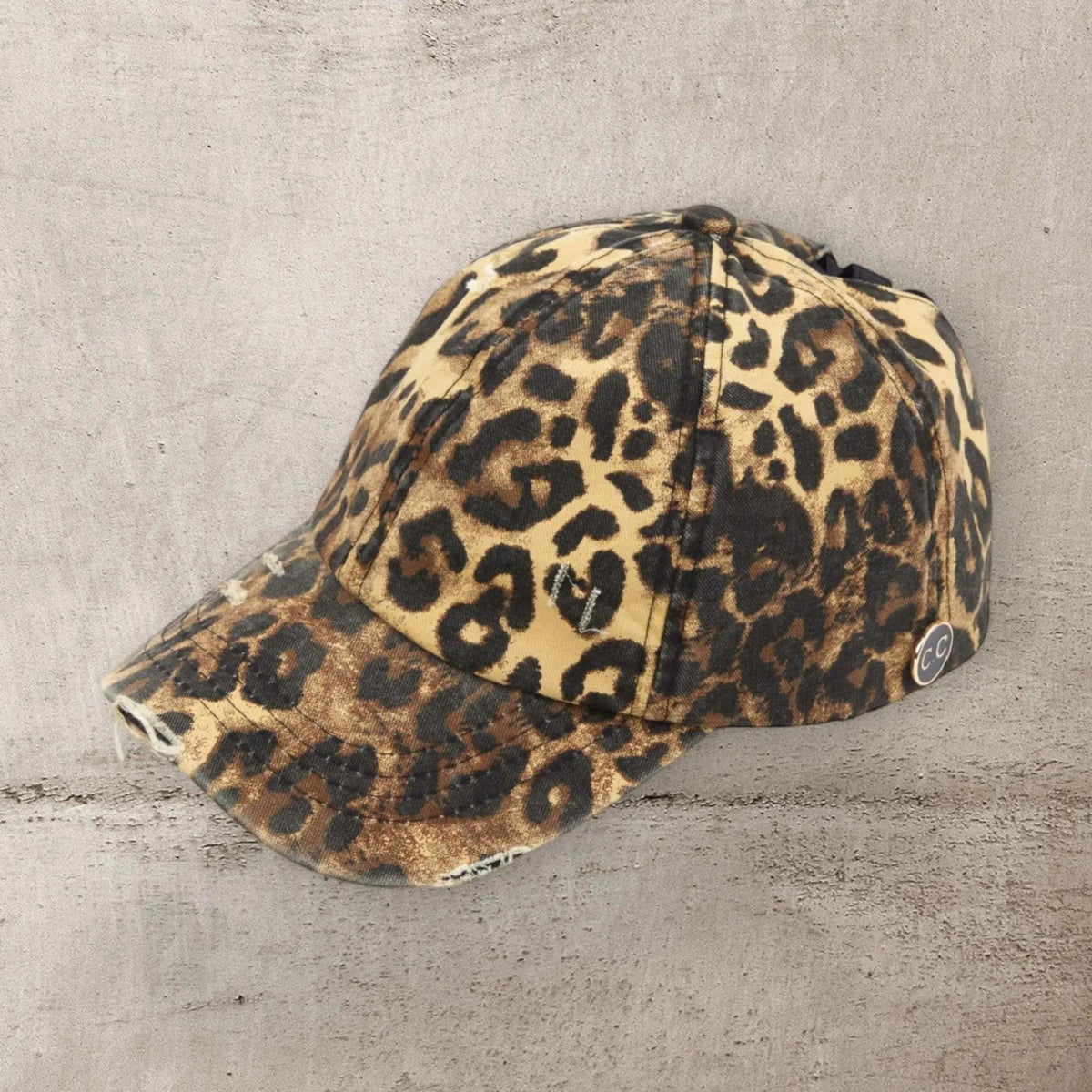 CC Cotton Hats Criss Cross Style Women Cap for Ponytails - Mask Glasses Compatible - Truly Contagious