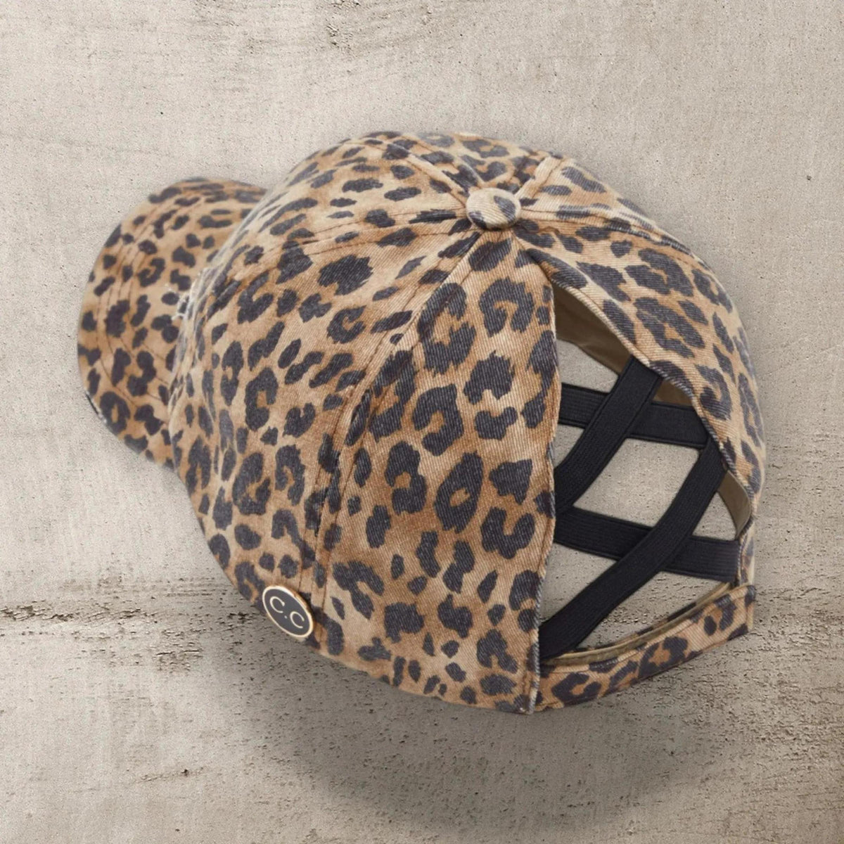 CC Cotton Hats Criss Cross Style Women Cap for Ponytails - Mask Glasses Compatible - Truly Contagious