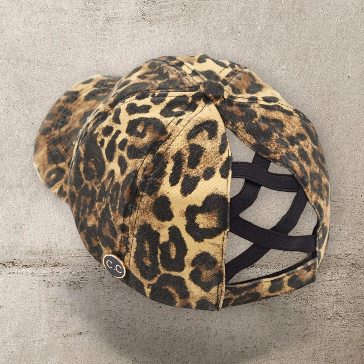 CC Cotton Hats Criss Cross Style Women Cap for Ponytails - Mask Glasses Compatible - Truly Contagious