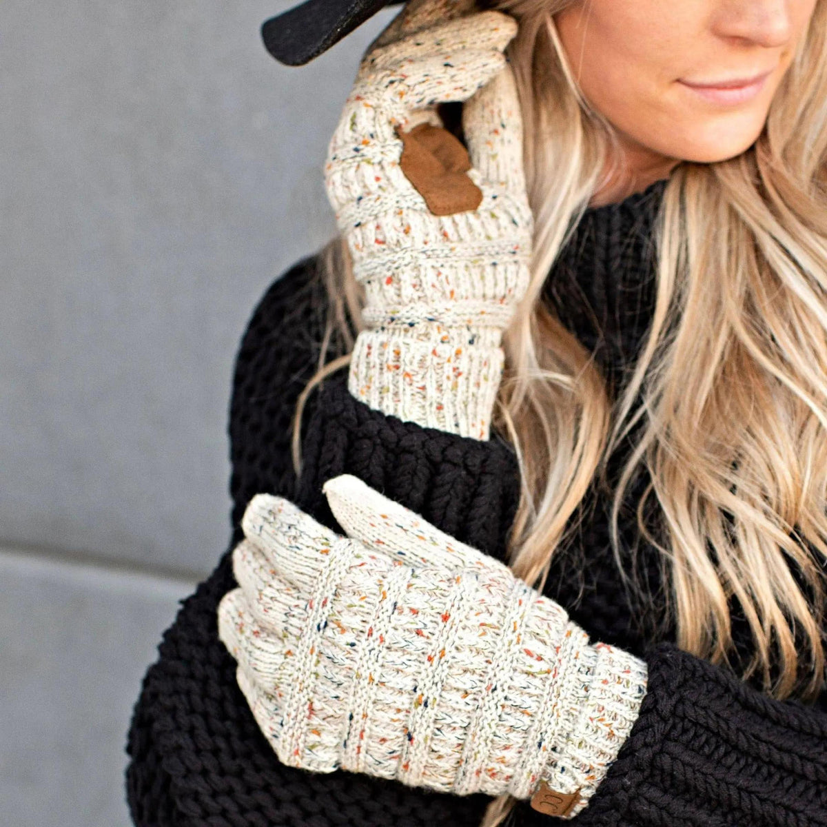 CC Cozy Confetti Tech Screen Touch Gloves - Truly Contagious