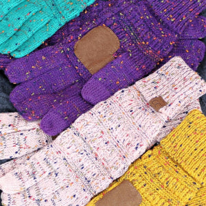 CC Cozy Confetti Tech Screen Touch Gloves - Truly Contagious