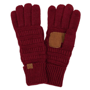 CC Cozy Metallic Tech Screen Gloves - Truly Contagious