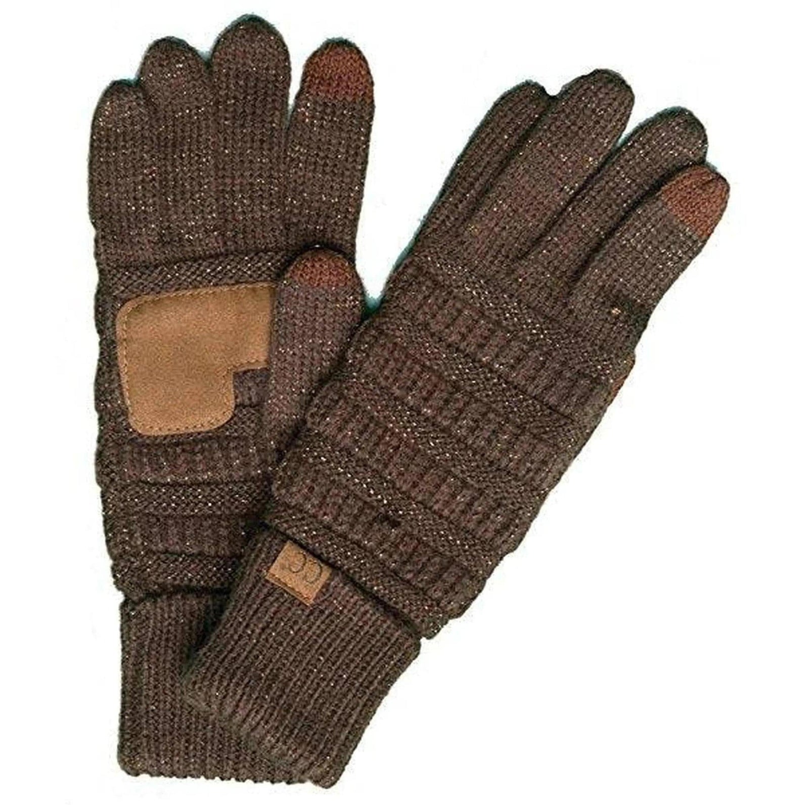 CC Cozy Metallic Tech Screen Gloves - Truly Contagious