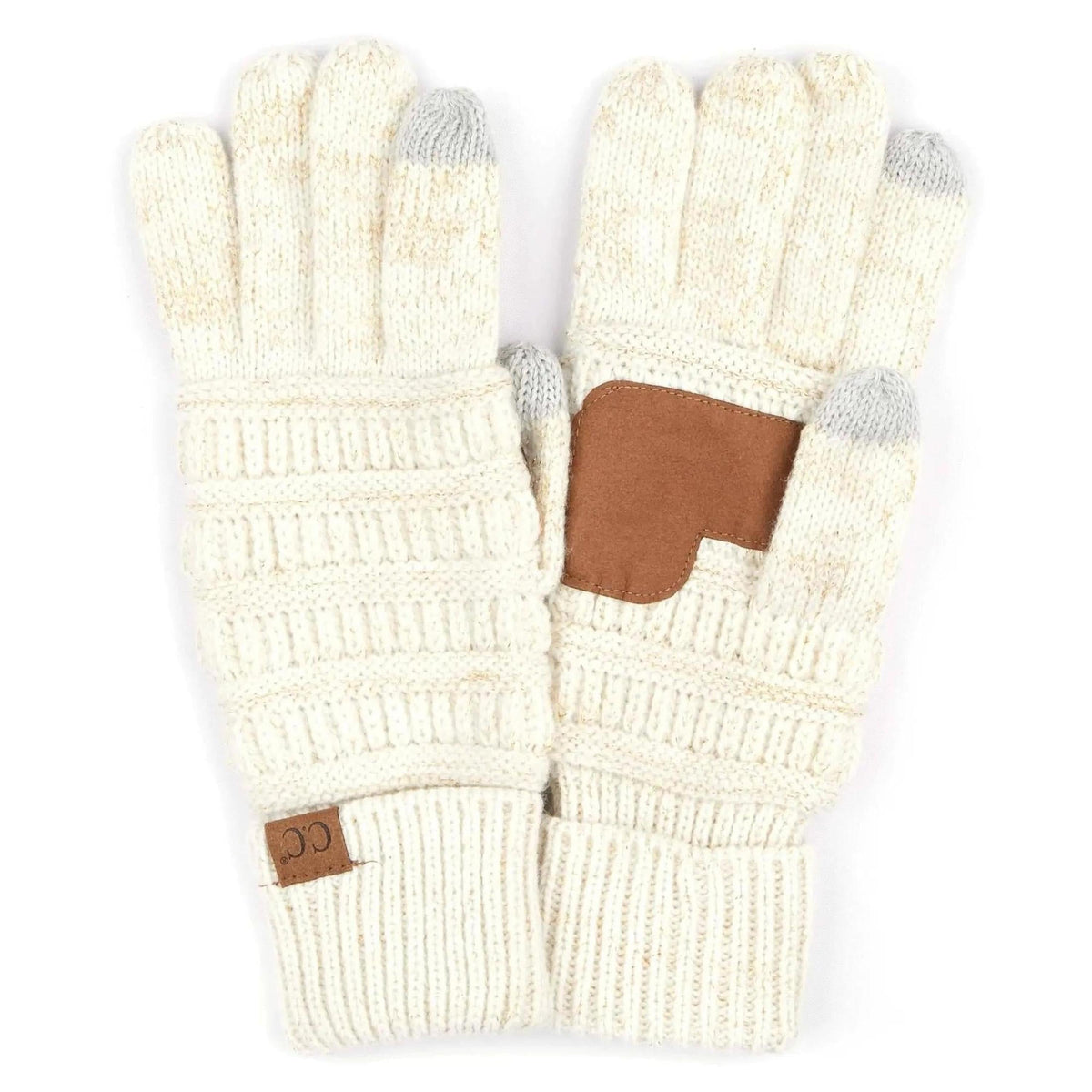 CC Cozy Metallic Tech Screen Gloves - Truly Contagious