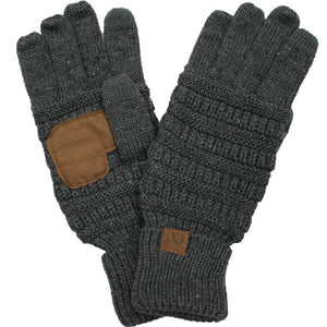CC Cozy Metallic Tech Screen Gloves - Truly Contagious
