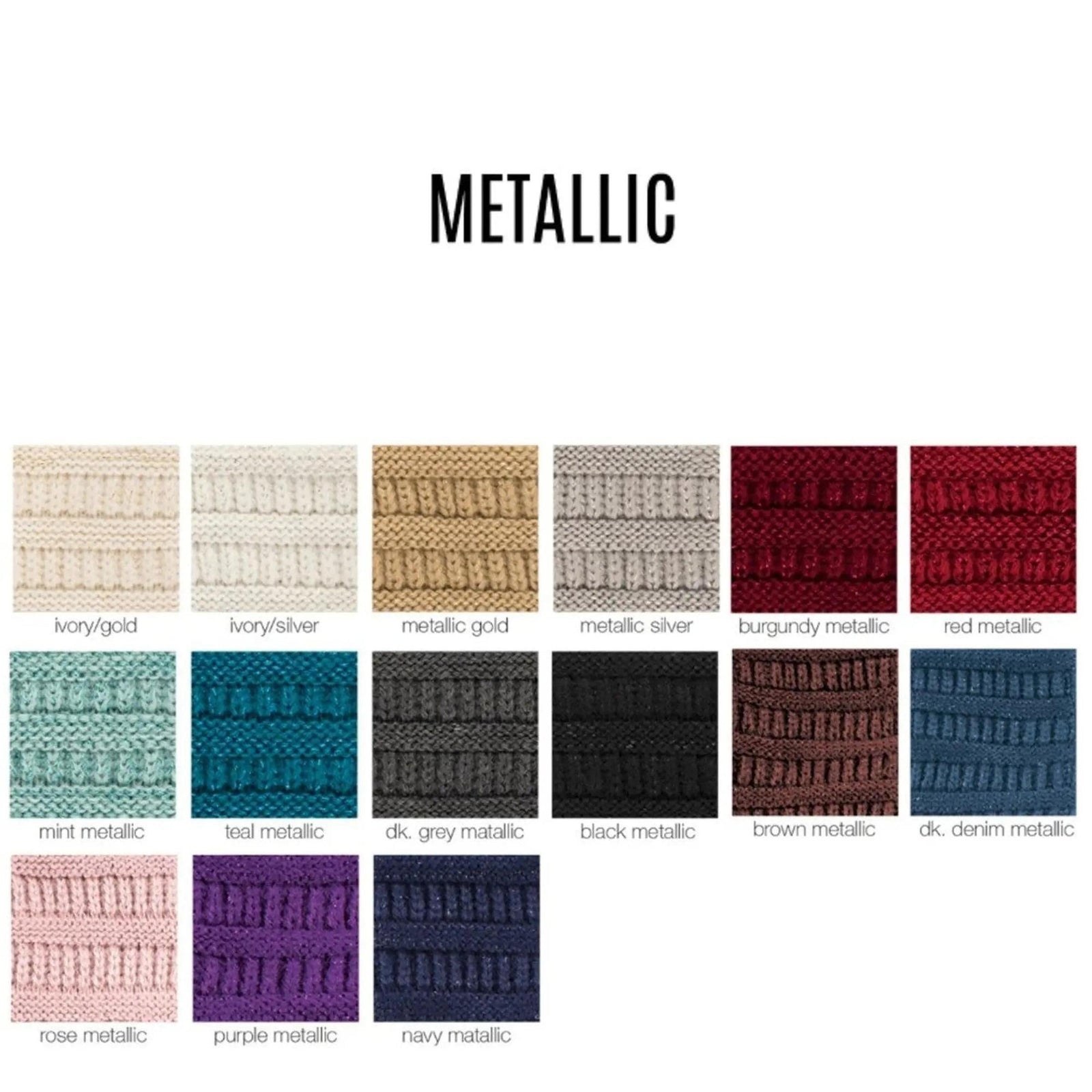 CC Cozy Metallic Tech Screen Gloves - Truly Contagious