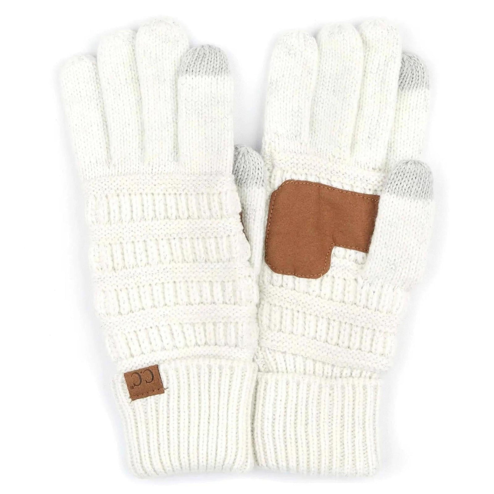 CC Cozy Metallic Tech Screen Gloves - Truly Contagious