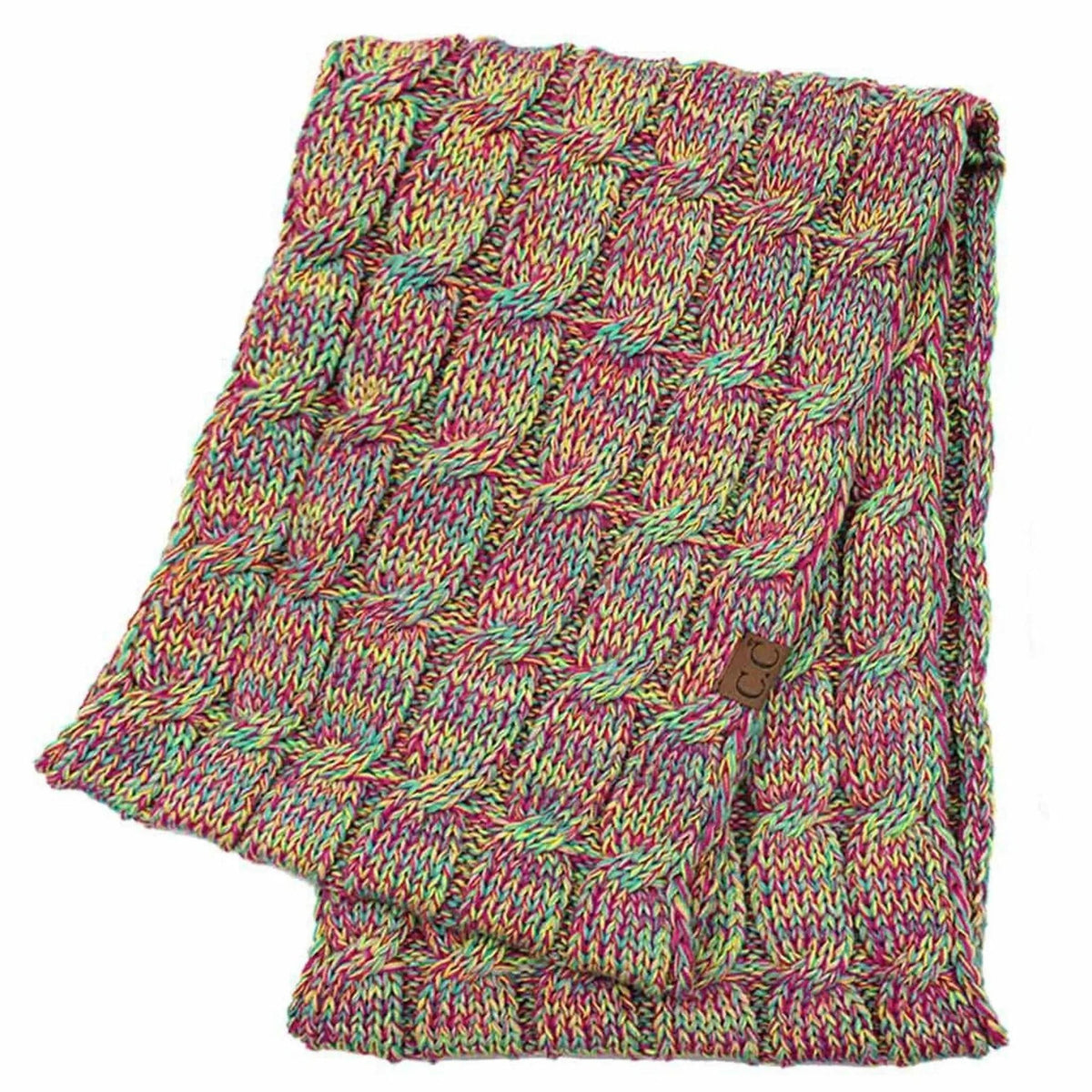CC Crafted Multi Color Infinity Scarf - Truly Contagious