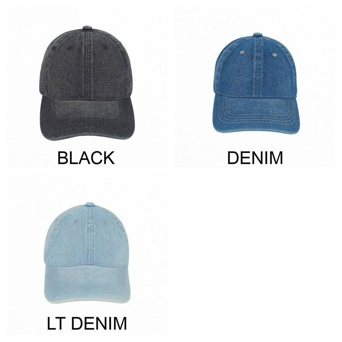 CC Denim Baseball Cap - Truly Contagious