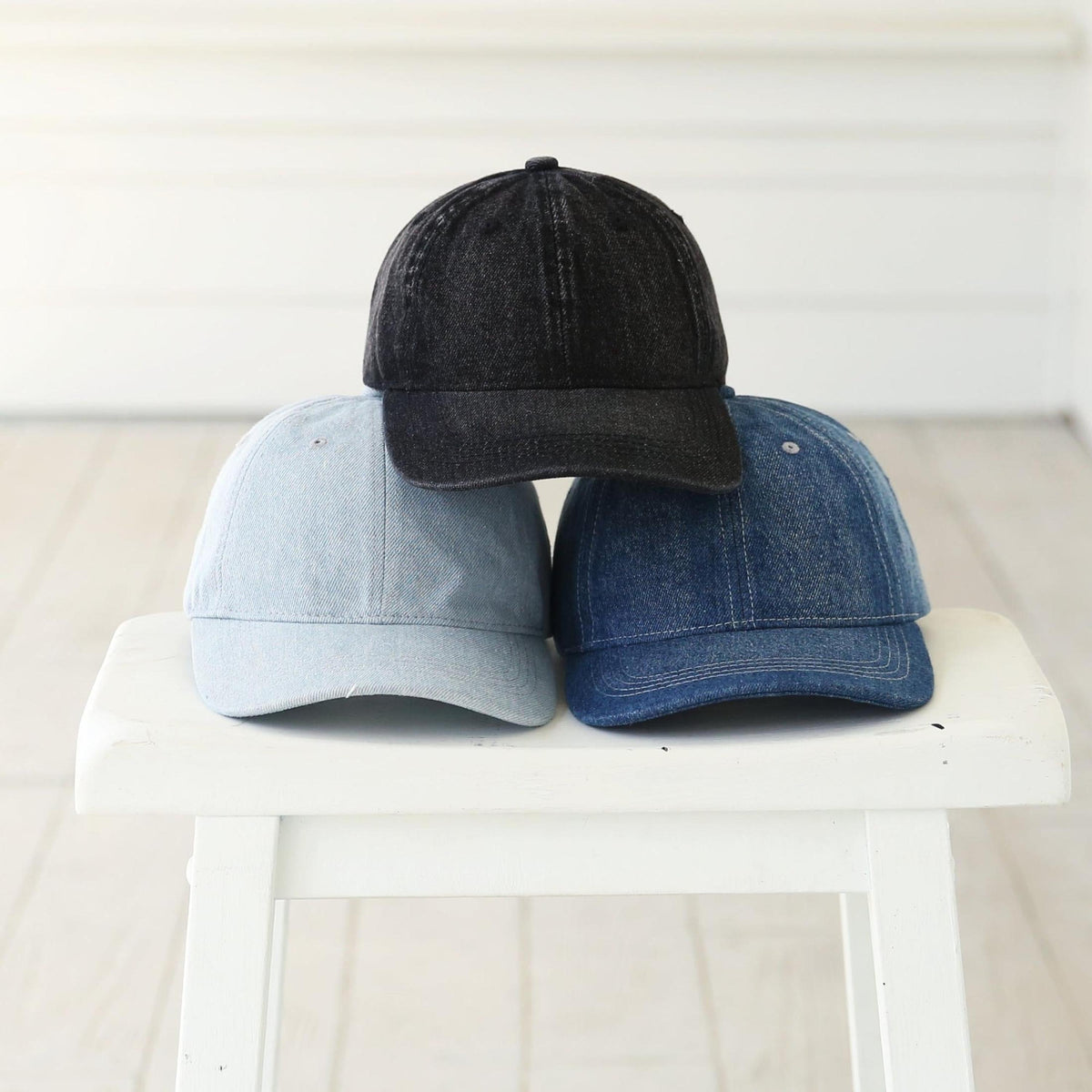 CC Denim Baseball Cap - Truly Contagious