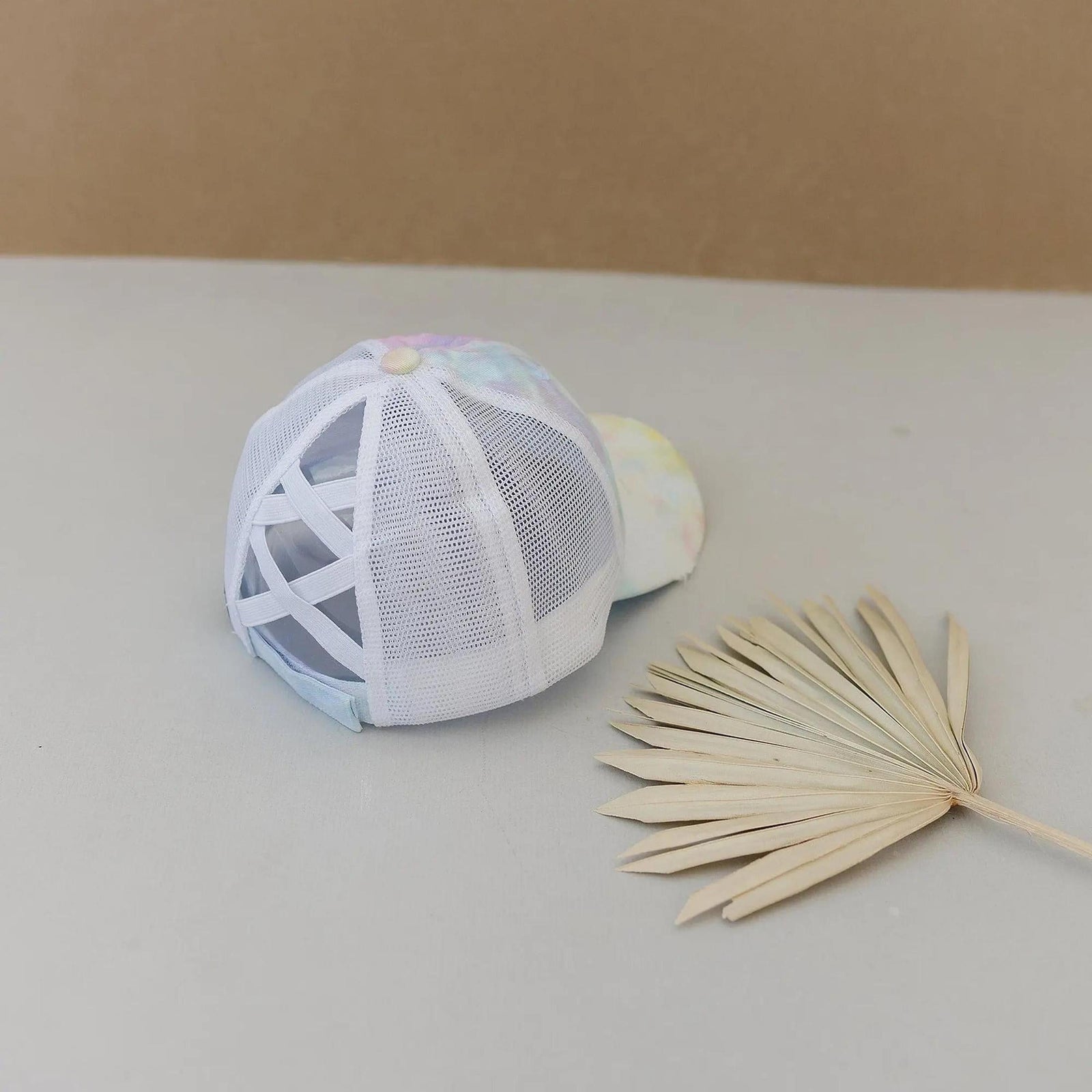 CC Diamond Dyed Mesh Criss - Cross Pony Cap - Truly Contagious