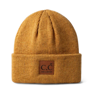 CC® Everyday Beanie – Unisex Ribbed Knit Winter Hat – Soft Acrylic – Multiple Colors - Truly Contagious