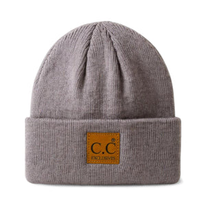 CC® Everyday Beanie – Unisex Ribbed Knit Winter Hat – Soft Acrylic – Multiple Colors - Truly Contagious