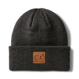 CC® Everyday Beanie – Unisex Ribbed Knit Winter Hat – Soft Acrylic – Multiple Colors - Truly Contagious