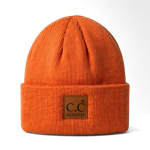 CC® Everyday Beanie – Unisex Ribbed Knit Winter Hat – Soft Acrylic – Multiple Colors - Truly Contagious