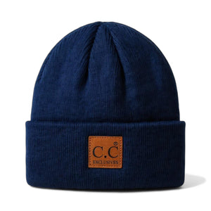 CC® Everyday Beanie – Unisex Ribbed Knit Winter Hat – Soft Acrylic – Multiple Colors - Truly Contagious