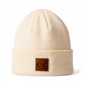 CC® Everyday Beanie – Unisex Ribbed Knit Winter Hat – Soft Acrylic – Multiple Colors - Truly Contagious