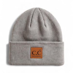 CC® Everyday Beanie – Unisex Ribbed Knit Winter Hat – Soft Acrylic – Multiple Colors - Truly Contagious