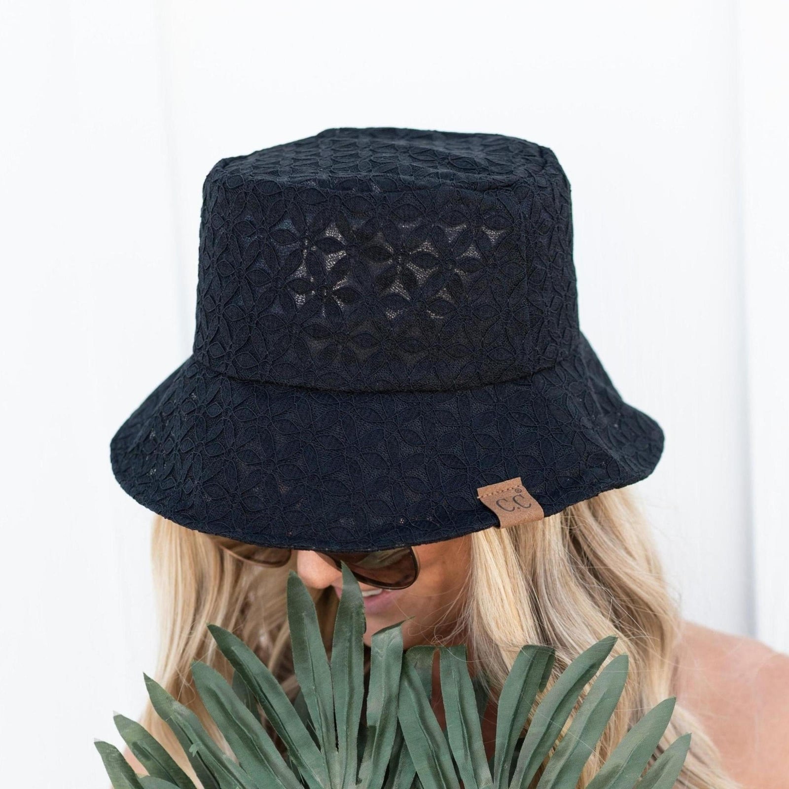 CC Eyelet Knit Bucket Hat - Truly Contagious