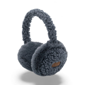 C.C Faux Earmuffs with Rhinestone Band – Stylish Winter Ear Warmers - Truly Contagious