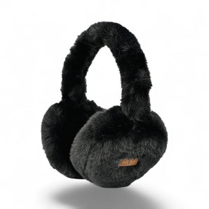 C.C Faux Earmuffs with Rhinestone Band – Stylish Winter Ear Warmers - Truly Contagious