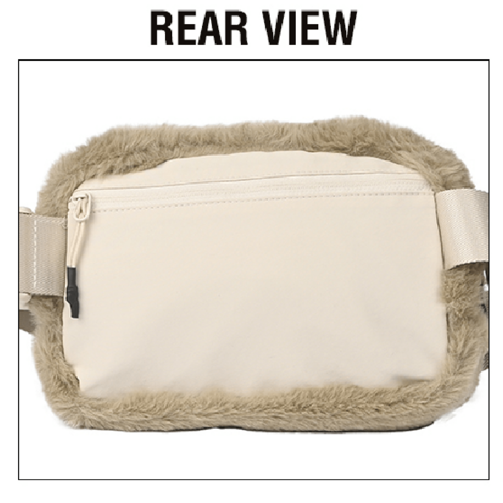 CC Faux Fur Cross - Body Belt Bag | Fanny Pack | Sling Bag - Truly Contagious