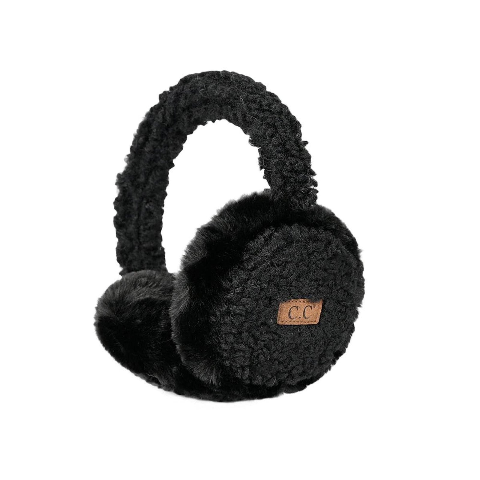 CC Faux Fur Sherpa Earmuffs - Truly Contagious