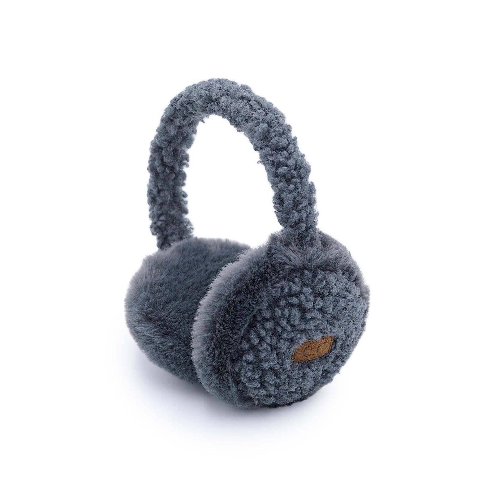 CC Faux Fur Sherpa Earmuffs - Truly Contagious