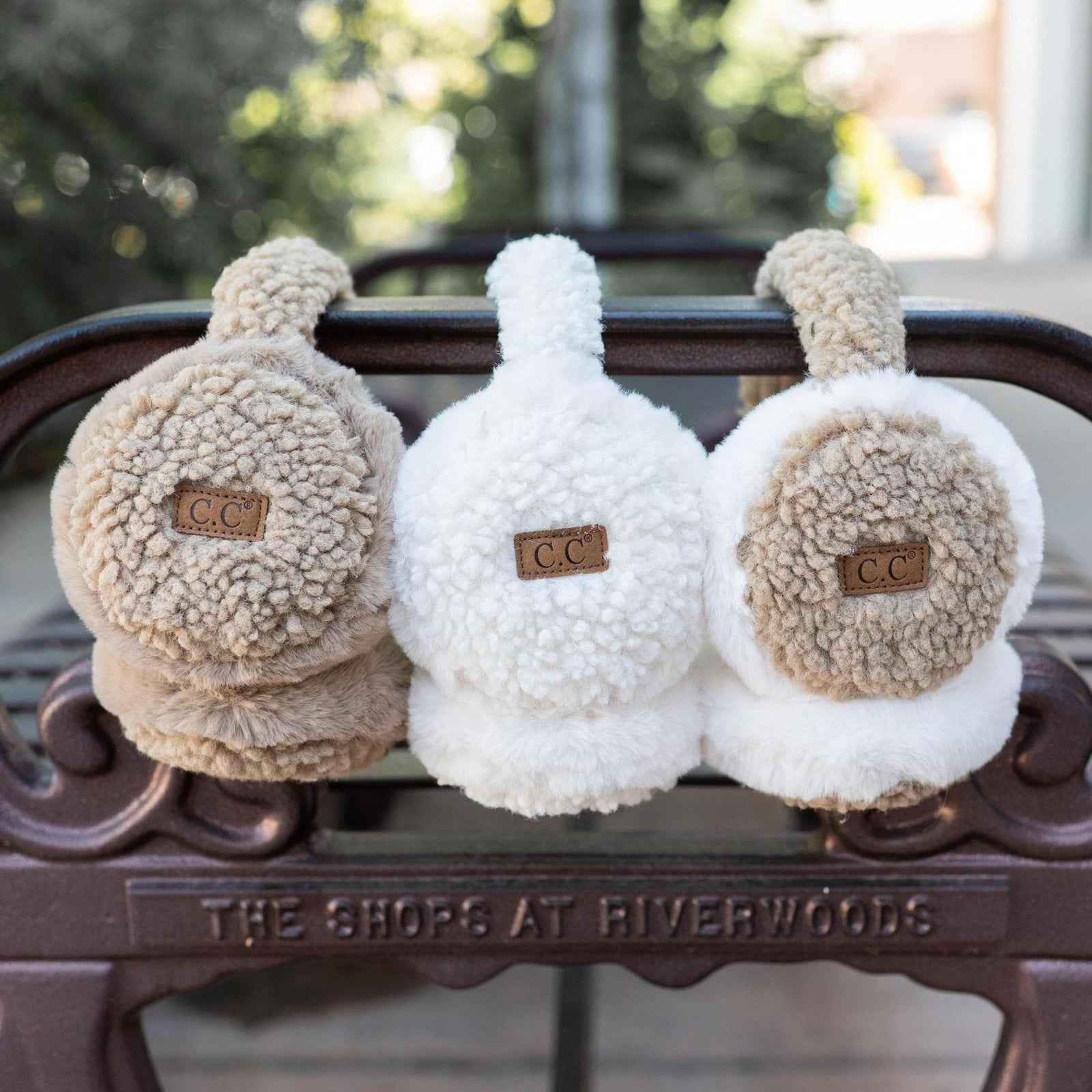 CC Faux Fur Sherpa Earmuffs - Truly Contagious