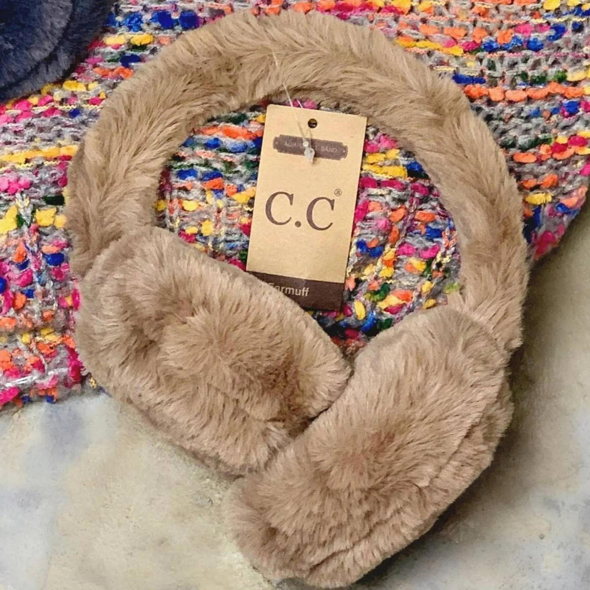 CC Faux Plush Earmuffs - Truly Contagious