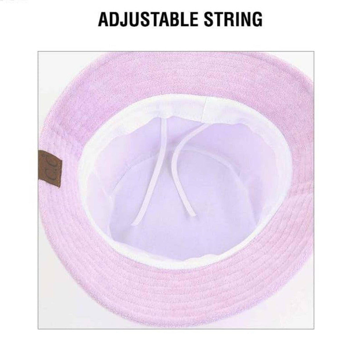 CC Foldable Terry Cloth Bucket Hat - Truly Contagious